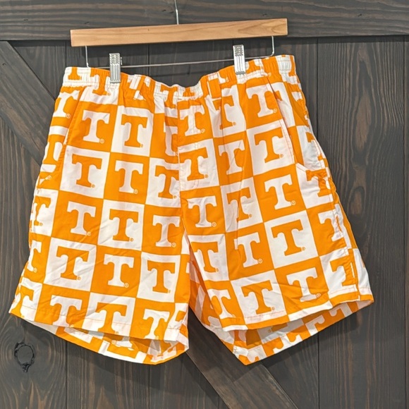 Columbia Tennessee Orange Tennessee Volunteers Omni-Shade Hybrid Shorts Size Med - Picture 7 of 7